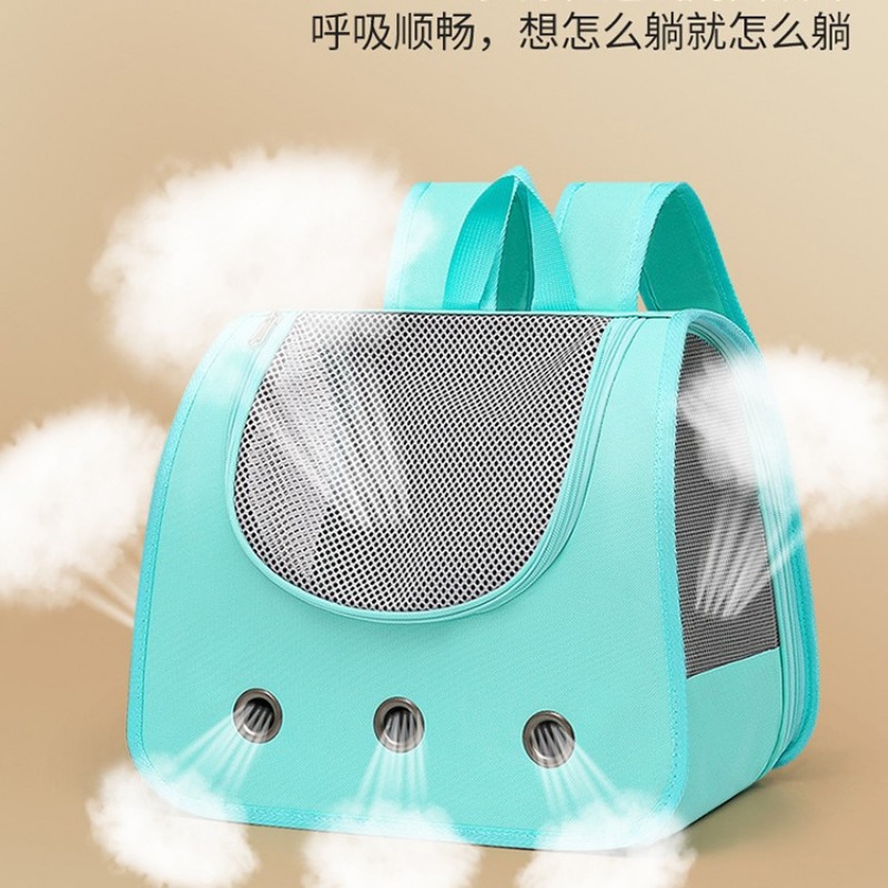 Foldable Backpack Small - Pet Foldable Breathable Pet Bag Portable