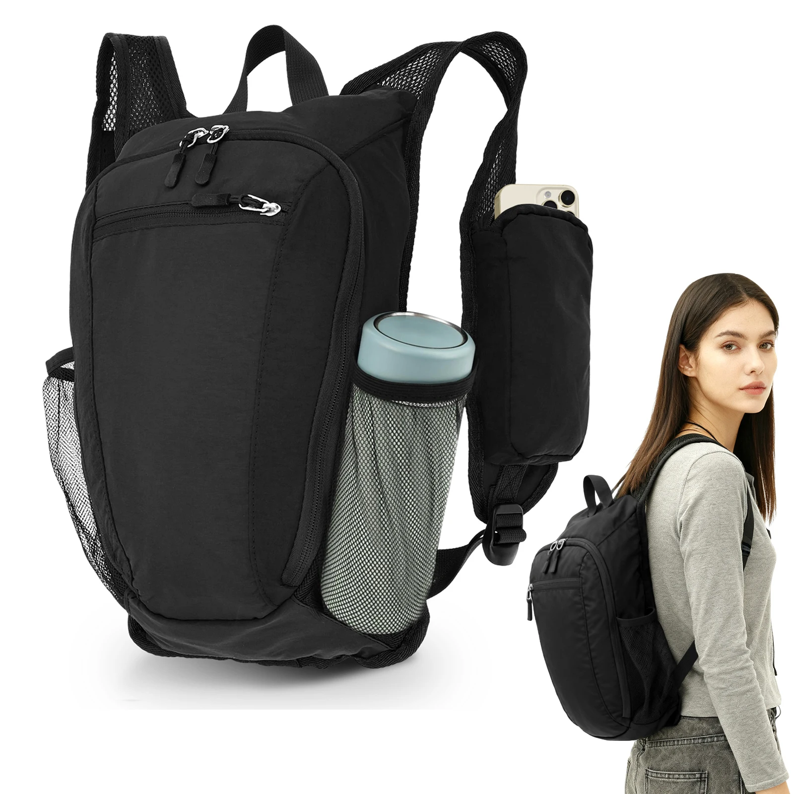 10L Small Hiking Backpack Trav - đánh giá và giá Foldable Backpack Small