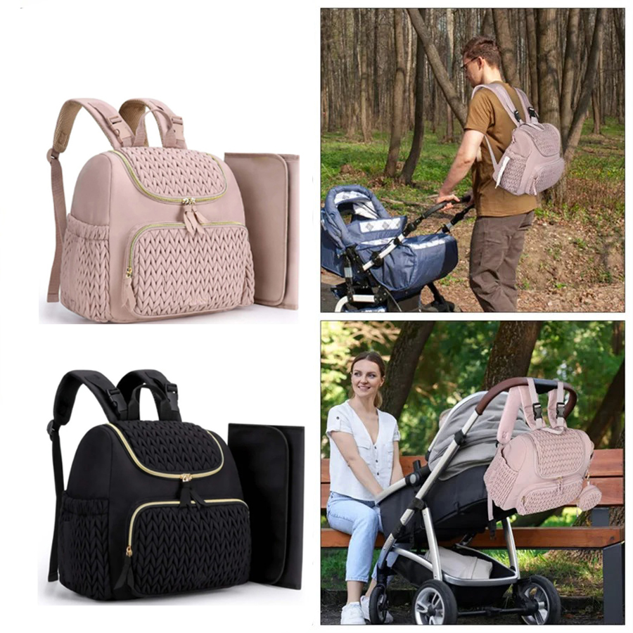 Large Capacity Maternity Diape - đánh giá và giá Backpack Diaper Bag
