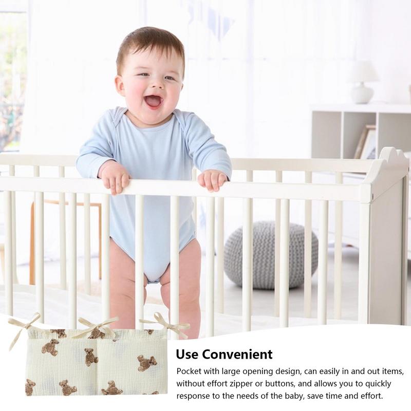 Baby Crib Organizer Cot Caddy  - đánh giá và giá Backpack Diaper Bag