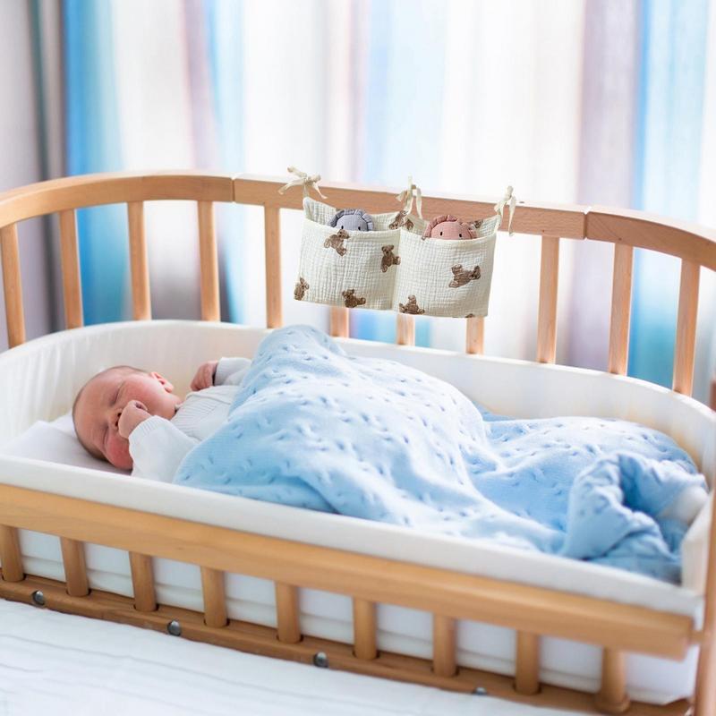 Baby Crib Organizer Cot Caddy  - đánh giá và giá Backpack Diaper Bag
