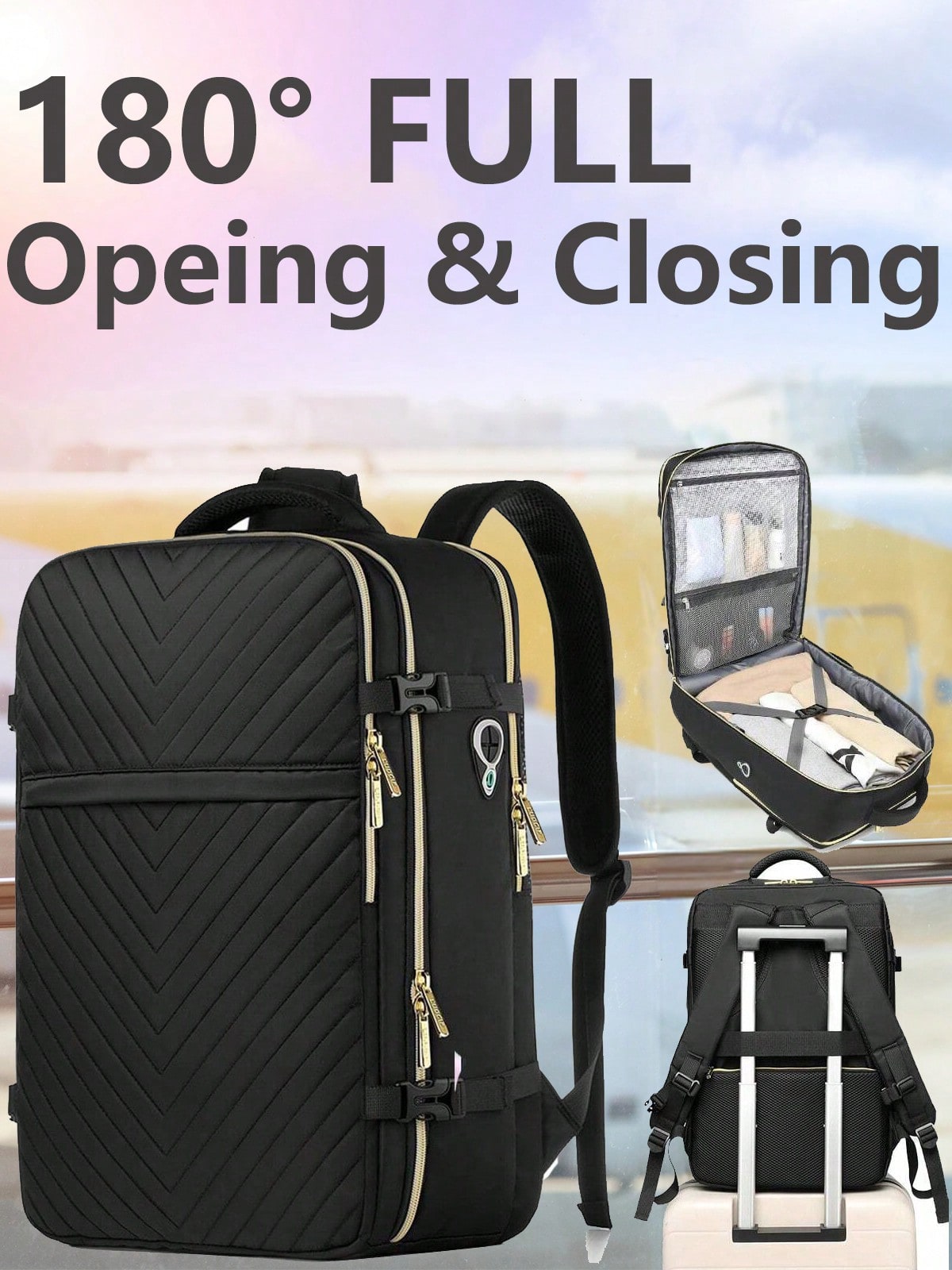 Large Carry On Travel Backpack - đánh giá và giá Travel Backpack Anti Theft