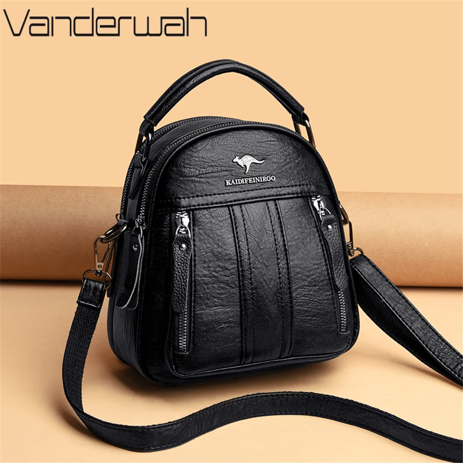 4 Trong 1 Da Lưng Đa Năng Nữ Đ - đánh giá và giá Mini Backpack Purse