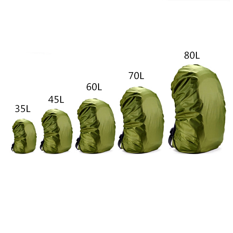 20-80L Waterproof Dustproof Ba - đánh giá và giá Rain Cover Backpack
