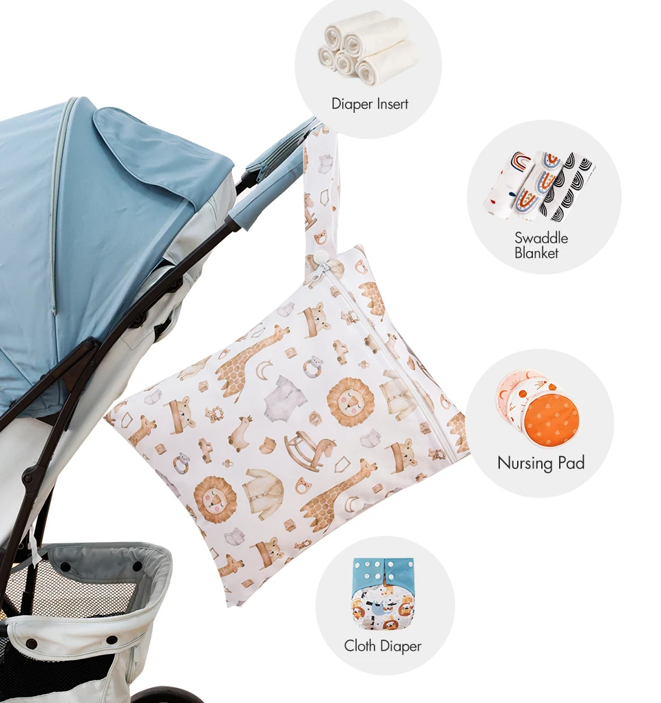 3PCS Travel Wash Cosmetic Bag  - đánh giá và giá Backpack Diaper Bag