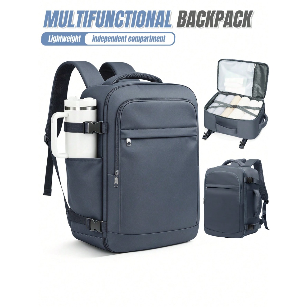 Lightweight Large Capacity Tra - đánh giá và giá Laptop Backpack 15.6