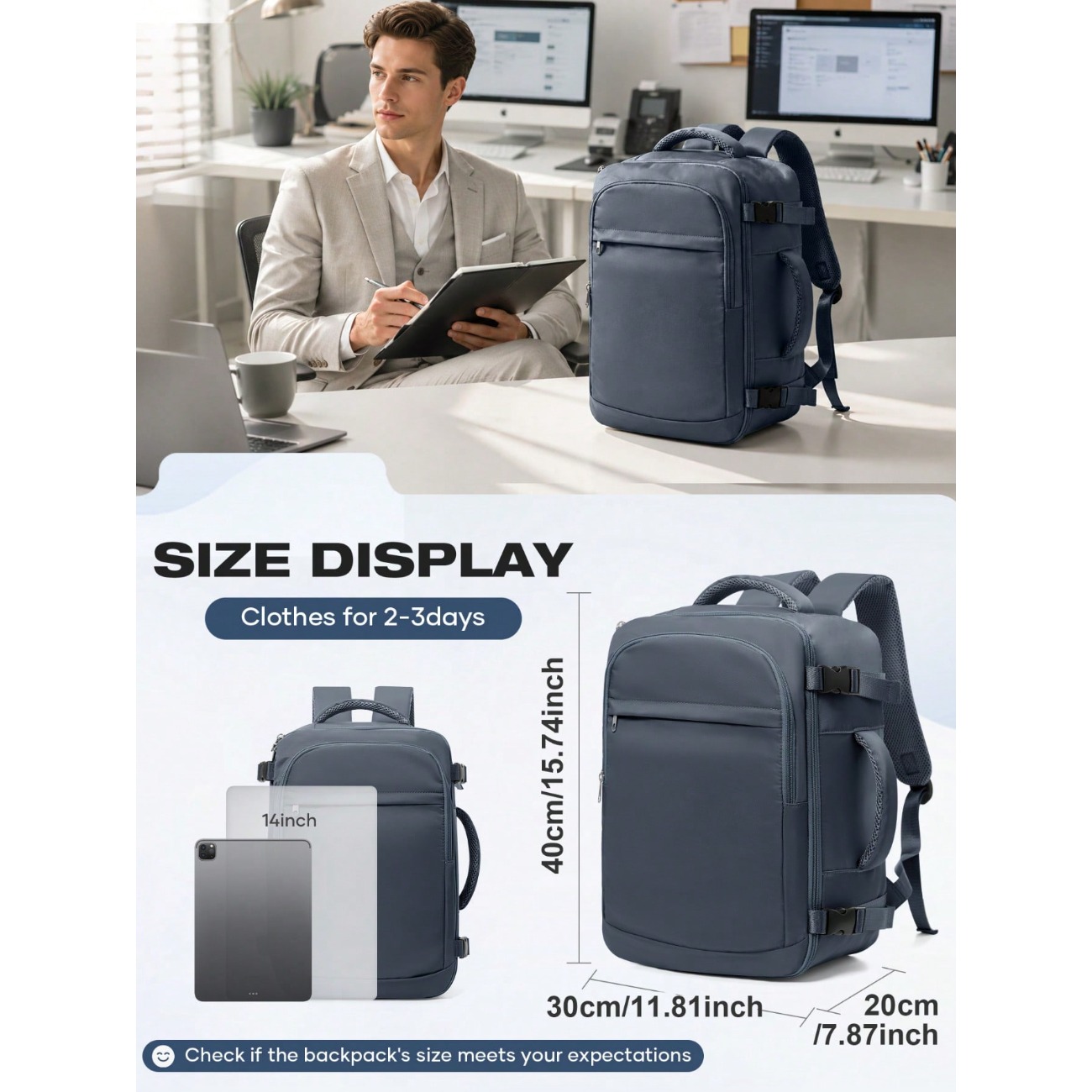 Lightweight Large Capacity Tra - đánh giá và giá Laptop Backpack 15.6