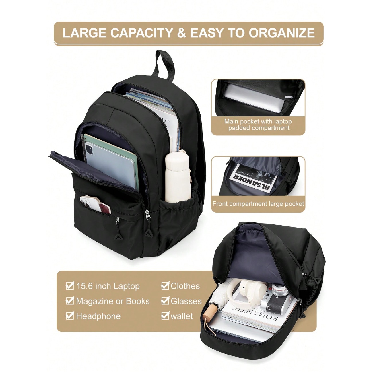 Middle School & High School St - đánh giá và giá Laptop Backpack 15.6