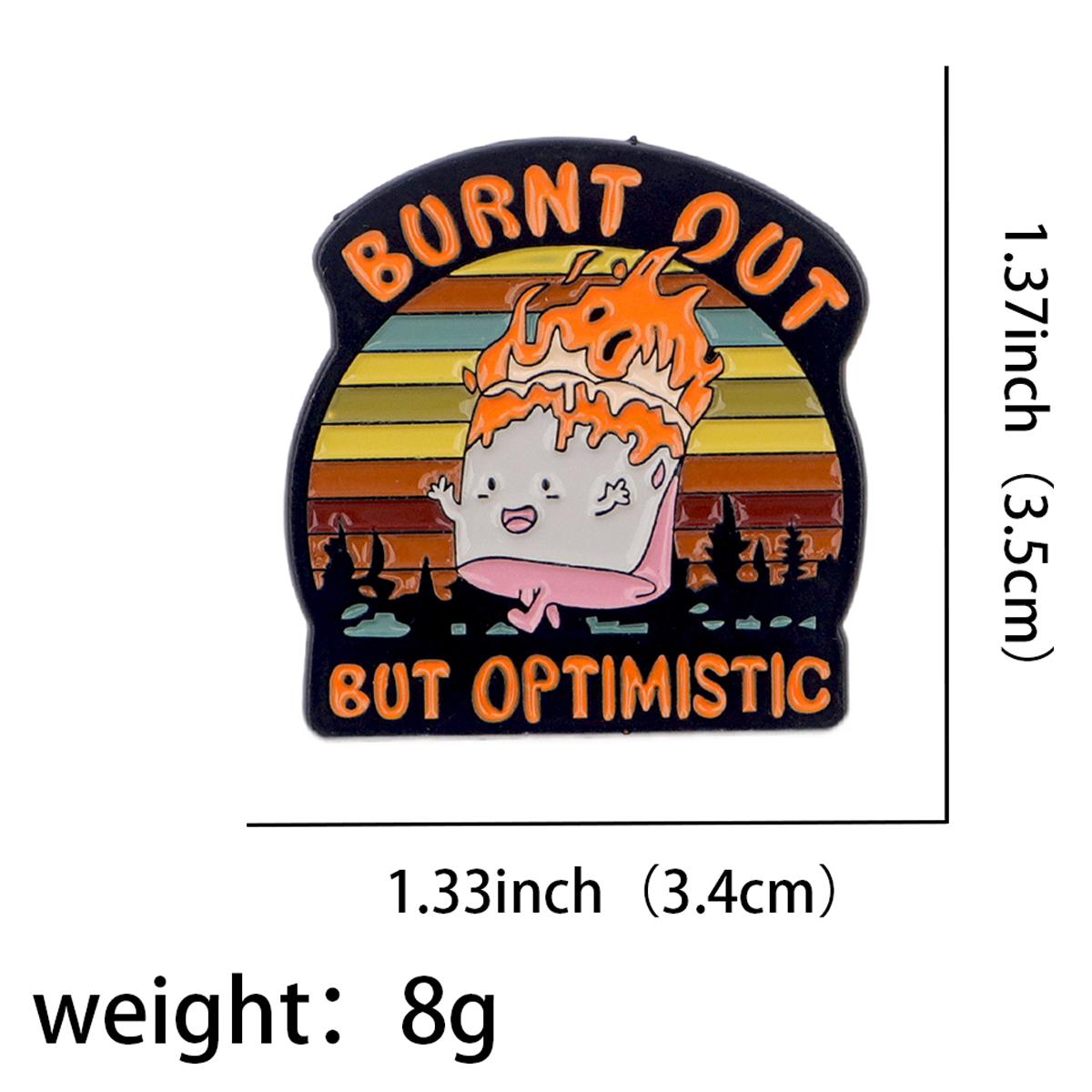 Fire Badges Enamel Pin Brooche - đánh giá và giá Fashion Backpack Women