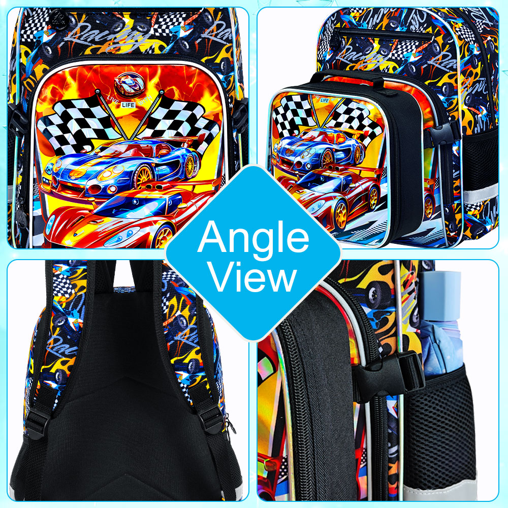 Bookbag for Kids Boys, 3PCS Ba - đánh giá và giá Hydration Pack Outdoor