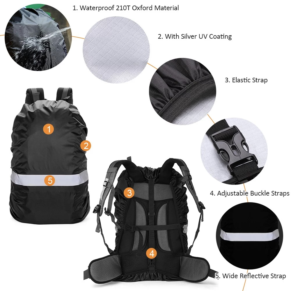 1Pcs Upgraded Waterproof Backp - đánh giá và giá Rain Cover Backpack