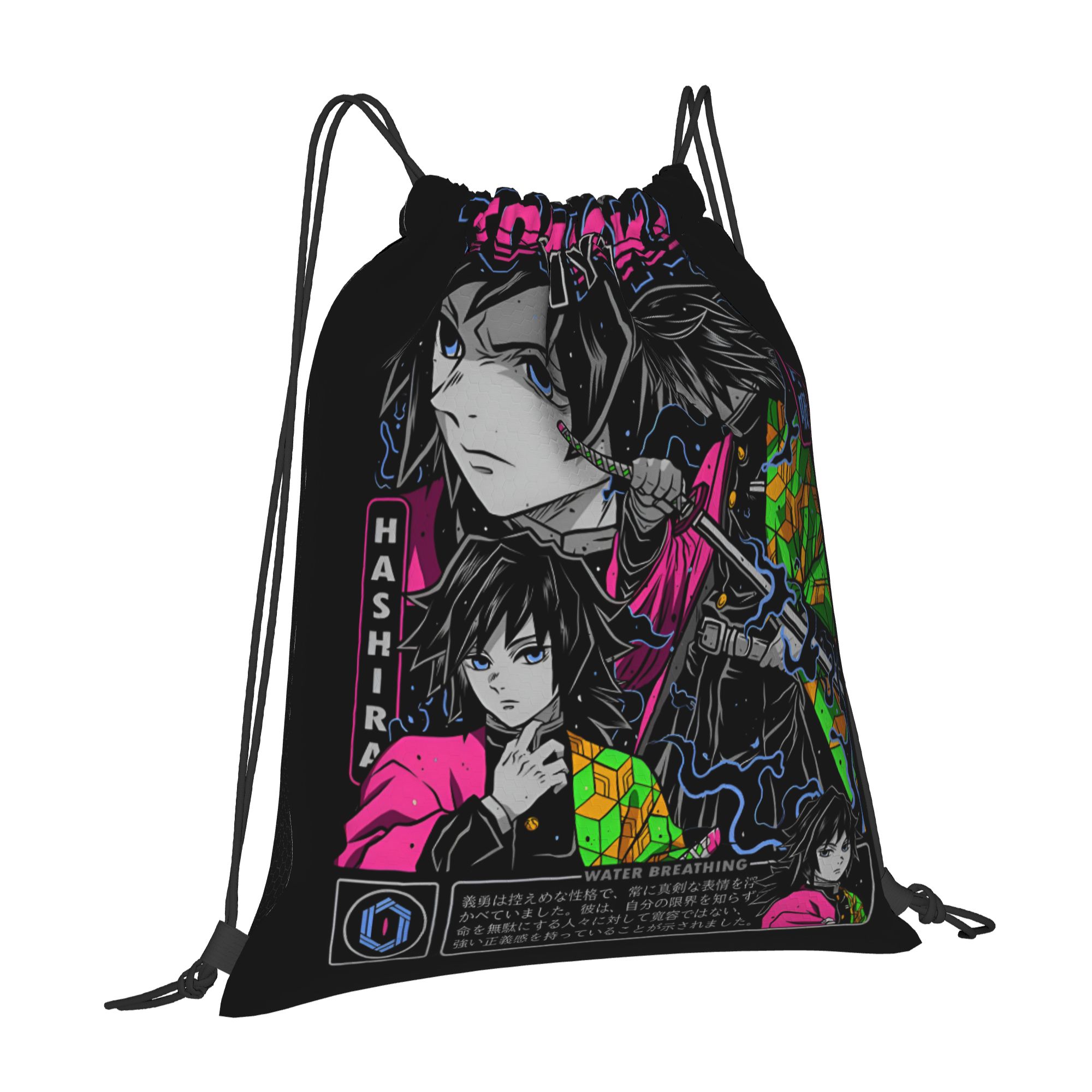 Custom Demon Slayers Drawstrin - đánh giá và giá Drawstring Gym Bag