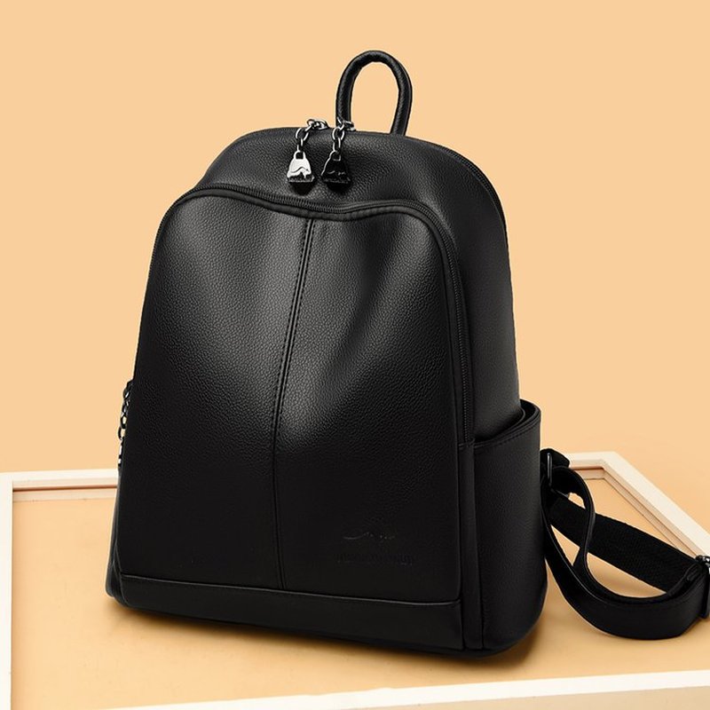 New Korean Soft pu Leather Lar - đánh giá và giá Travel Backpack Anti Theft