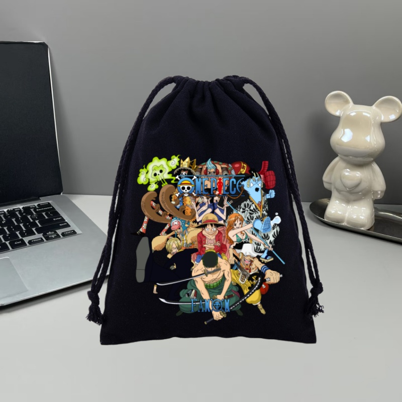 Anime One Piece Drawstring Bac - đánh giá và giá Drawstring Gym Bag